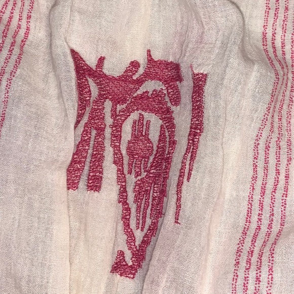 FREE PEOPLE: Womens Pukka Embroidered Knit Blouse - Size Medium - Picture 9 of 15